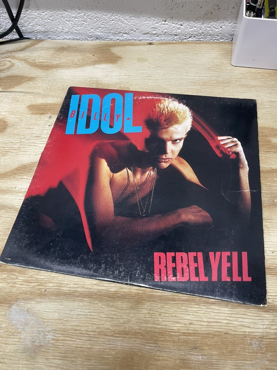 BILLY IDOL Rebel Yell ORIG 1983 LP Chrysalis FV 41450 Vinyl w