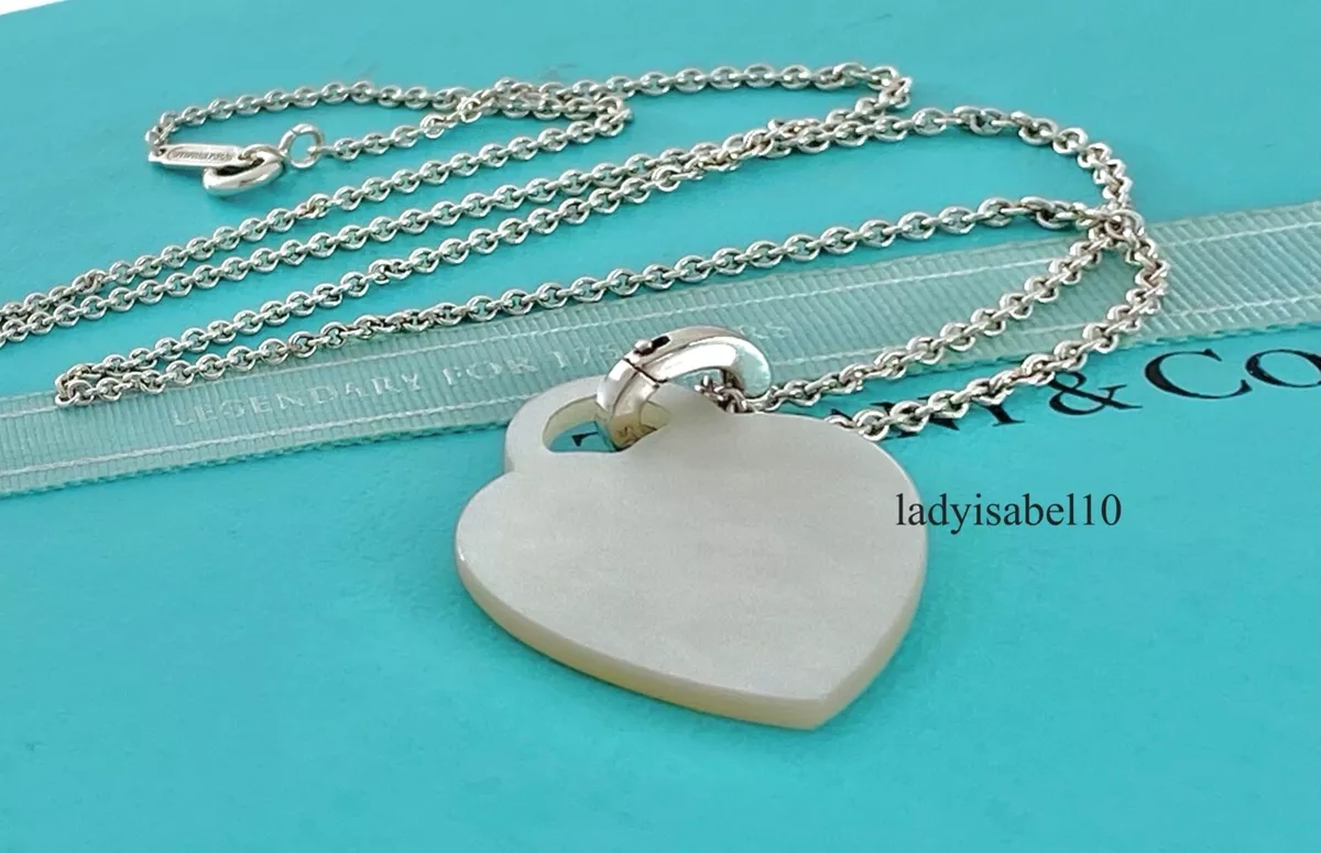 Ebay tiffany deals heart necklace