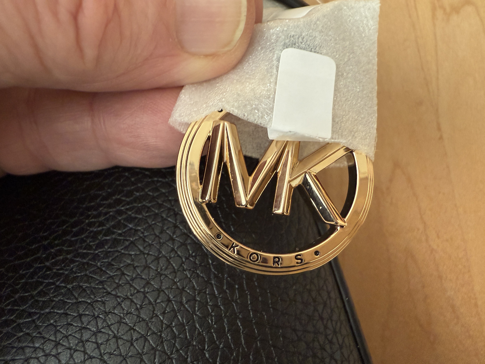 MICHAEL Kors Townsend Leather Convertible Bucket Crossbody, purse, bag, New