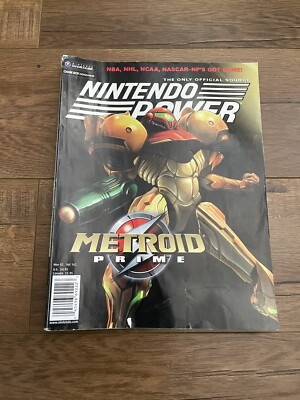 Nintendo Power Magazine Nov 2002 #162 Metroid Prime (W/Posters & Stickers)