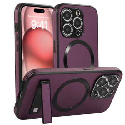 Schutz Hülle Magnet Für iPhone 15 Pro Max 14 13 12 11 Case Cover Handy Tasche