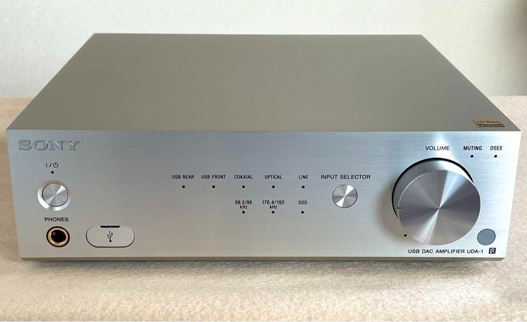 SONY UDA-1 Compatible USB DAC Amplifier Silver Good | eBay