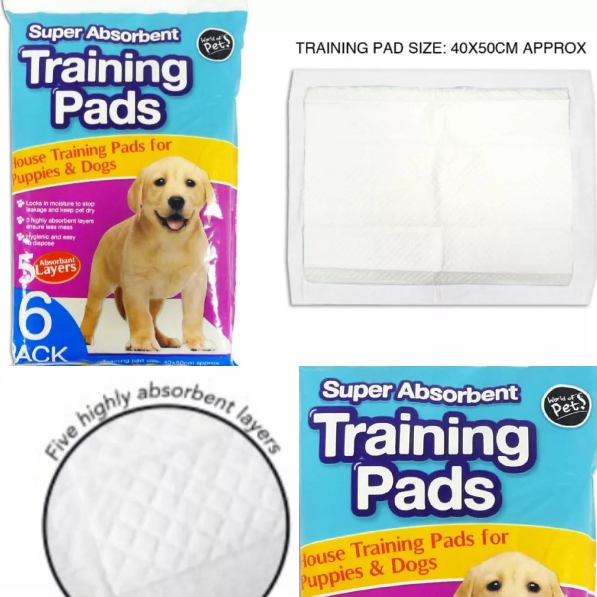 No worries top training pads