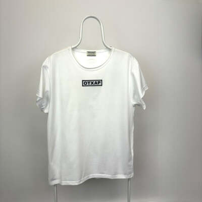 Onitsuka Tiger x Andrea Pompilio Embroidered Box Logo Chenille Logo T-Shirt L