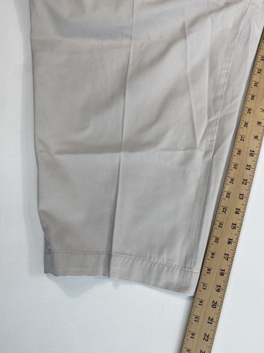 Ralph Lauren Pants VTG Mens 50Bx32 (50x20) High Rise Andrew Khakis Chino Pleated - Picture 7 of 8