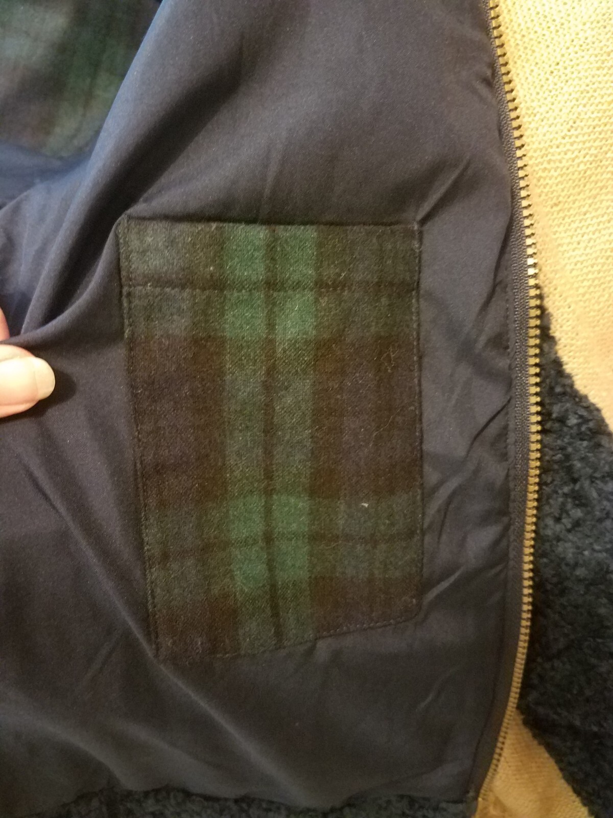 Pendleton Jacket Umatilla Camp Base  Womens L Blu… - image 2