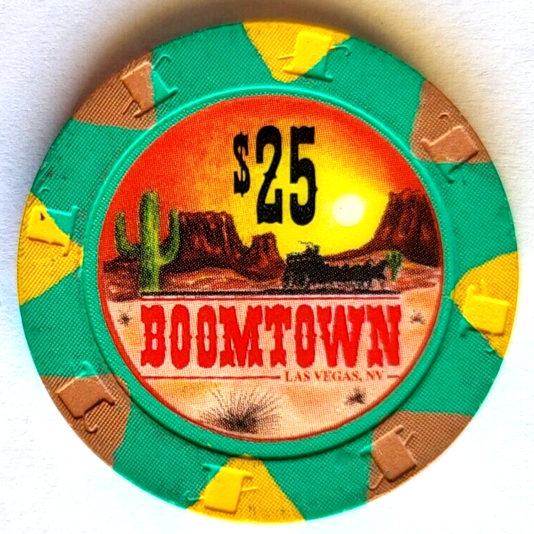 25 Boomtown LAS VEGAS Casino Chip eBay