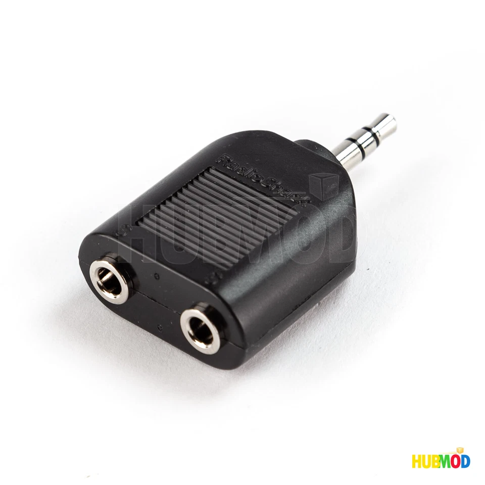 10 Pcs 3.5mm 1/8 Stereo Male to 2 Dual Female Y Splitter Audio Adapter Connector - Image 2 of 3