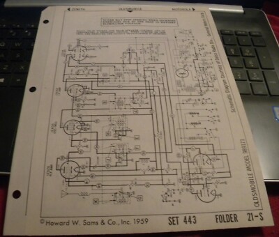 MOTOROLA & OLDSMOBILE CAR RECEIVERS & ZENITH TELEVISION(SAMS