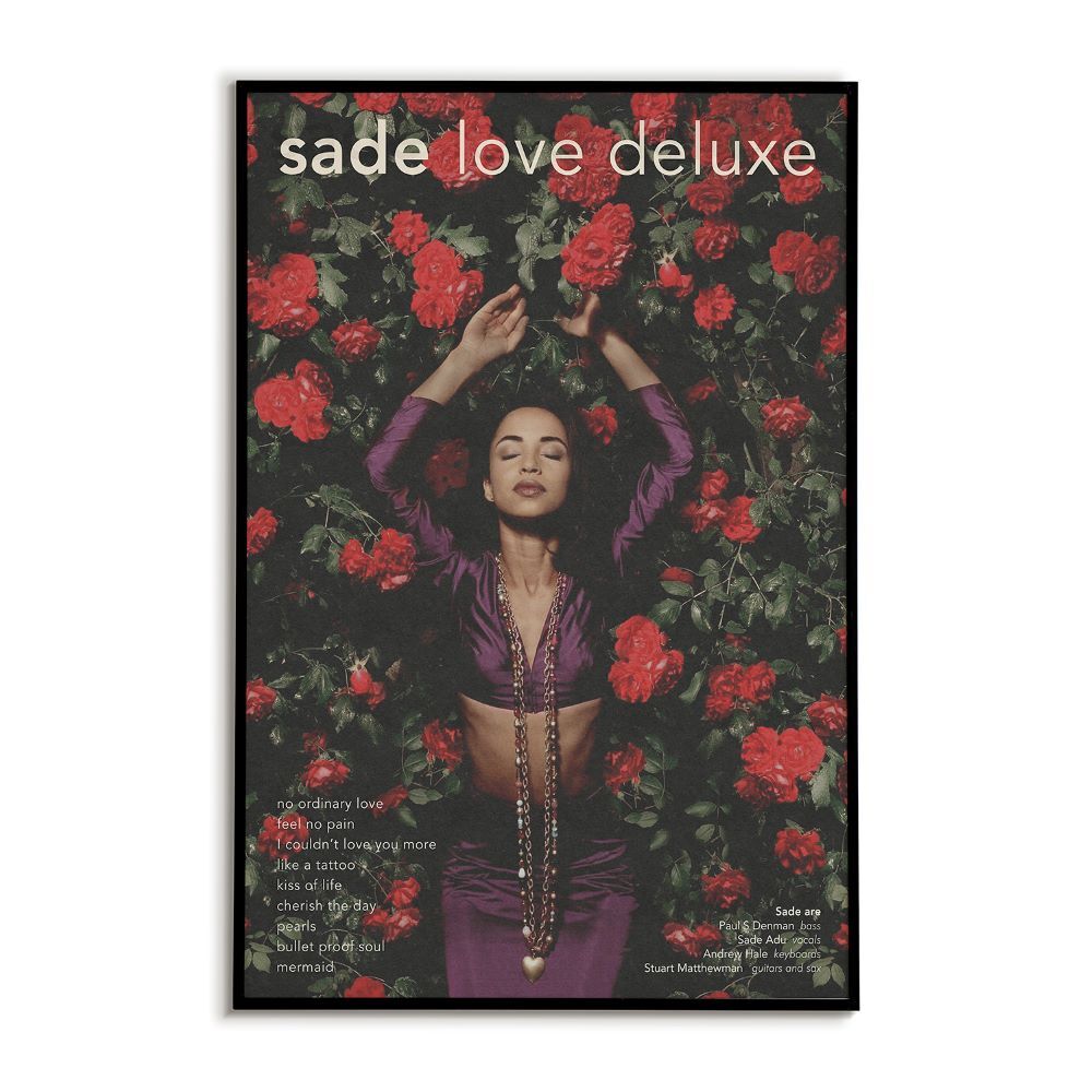 Sade Love Deluxe Poster | Retro 90s Glamour Music Print | eBay