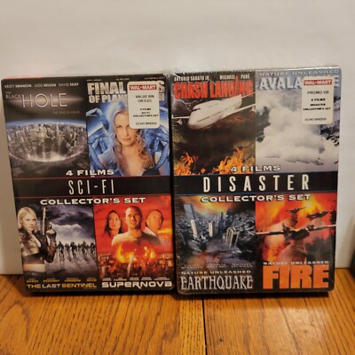 Sci-Fi and Disaster Collectors Set (DVD, 2009, 2-Disc Set) 8 Movies Total