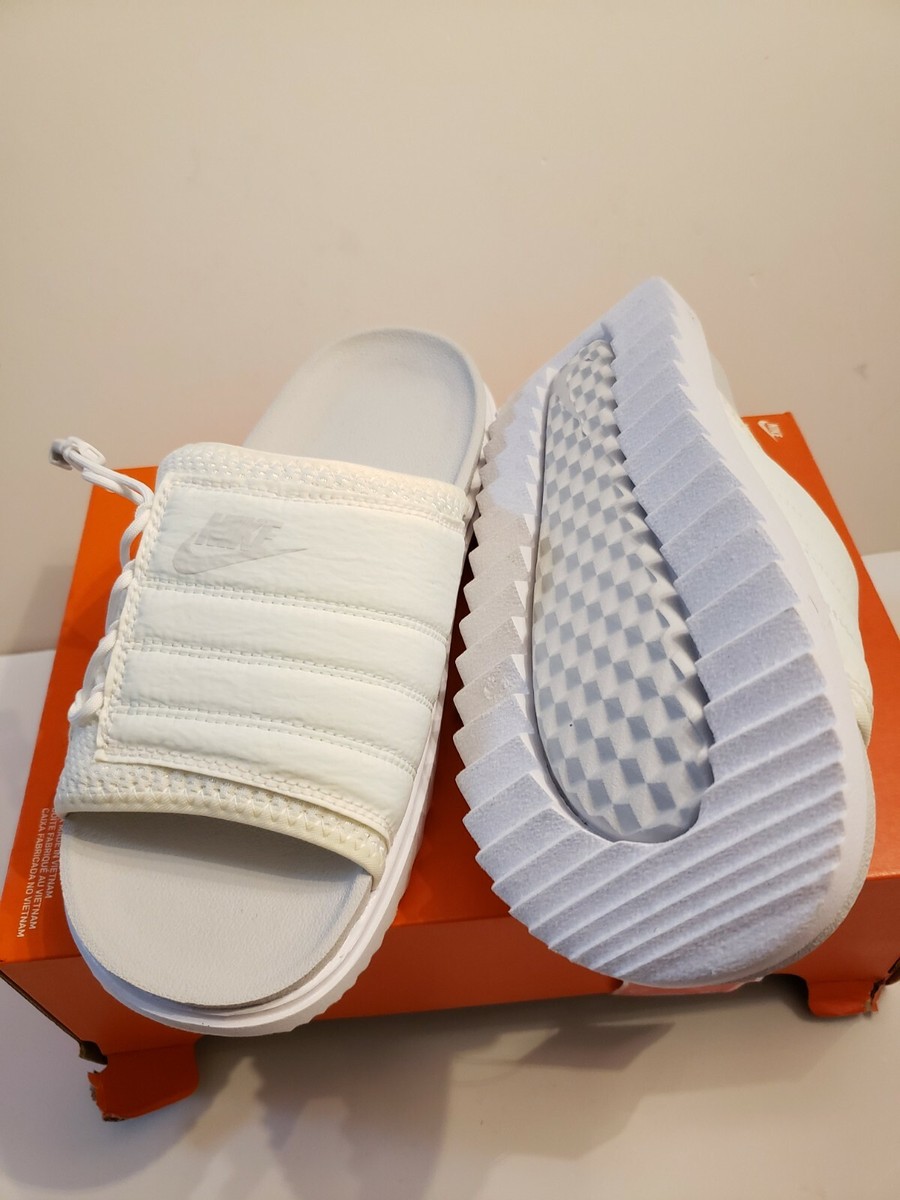 Nike Asuna Slides Women's 10/Men's 8.5 CW9707-001 Photon