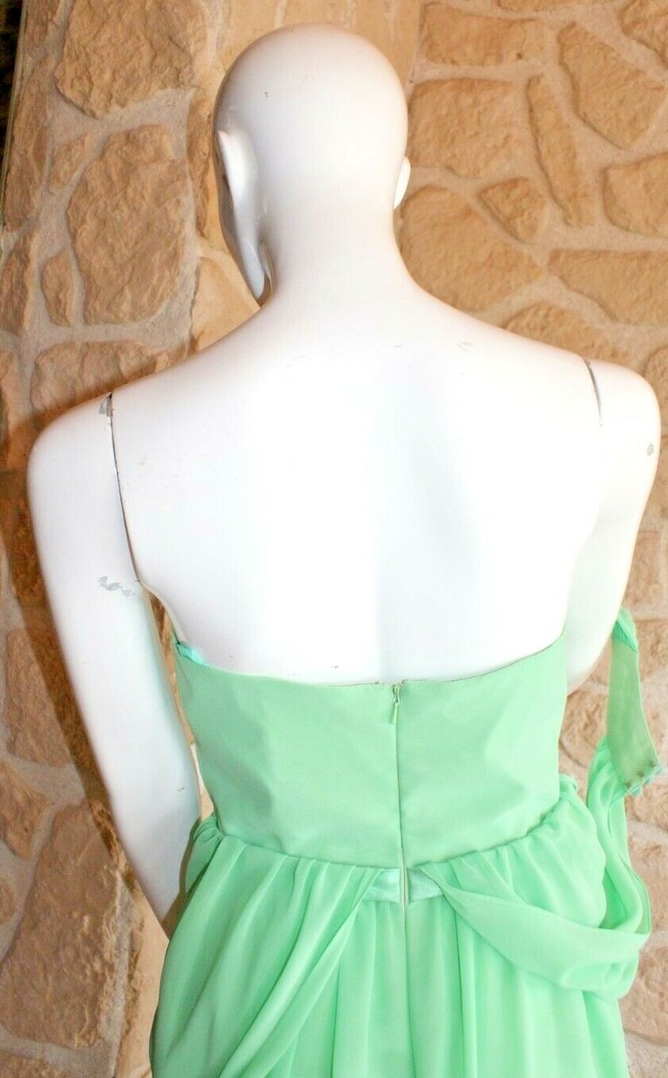 Robe Cocktail Ivoire/beige Point Mariage - Taille 38, Modèle Noria, Genou, Sans Manches - Neuf Avec étiquettes