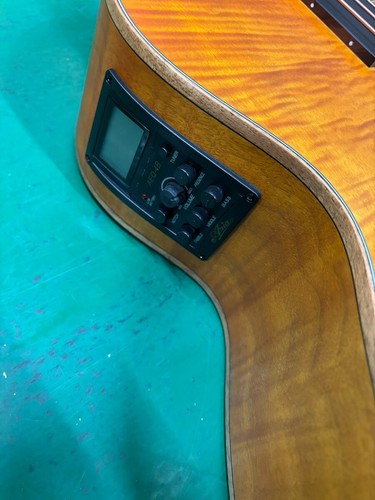 Aria Pro II FEB-F2/FL STBR Acoustic-Electric Bass Guitar Stained Brown - Picture 5 of 5