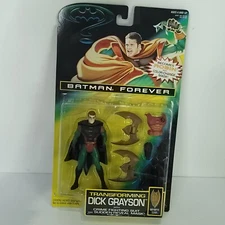 1995 Kenner Batman Forever Transforming Dick Grayson Robin Action Figure