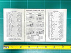 RARE ORIGINAL 1952 Detroit Tigers Baseball Schedule TV schedule Briggs Stadium — photo 3