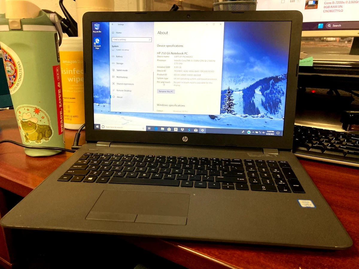 HP Windows 10 Intel Core i5 7th Gen. PC Laptops & Netbooks for