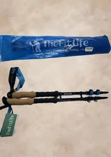 TheFitLife Carbon Fiber Trekking Poles Collapsible and Telescopic Walking Sticks