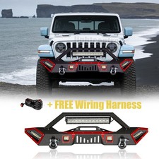 Steel Front Bumper Wwinch Plate For 2007-2025 Jeep Wrangler Jkjlgladiator Jt Steel Front Bumper Wwinch Plate For 2007-2025 Jeep Wrangler Jkjlgladiator Jt