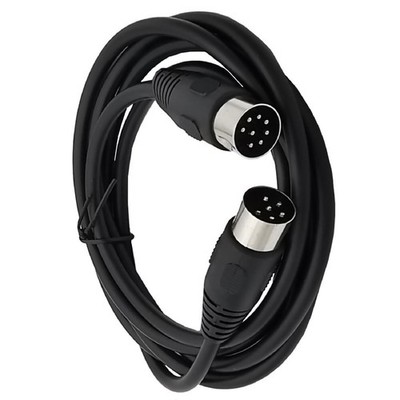 1.8M MIDI 8 Pin Din M To DIN 6 Pin M Audio Data Signal Adapter Connector Cable B
