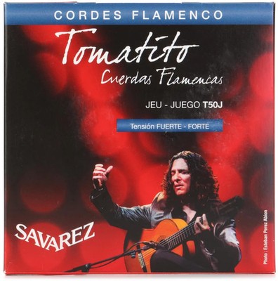Savarez S.A. T50J Tomatito High Tension Flamenco Guitar Strings