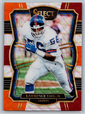 Lawrence Taylor 2017 Panini Select Tri-Color Prizm /149 #180 New