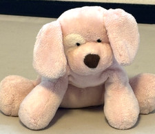 Baby GUND Spunky Pink Dog Plush Stuffed Animal 58373 Soft Floppy Puppy