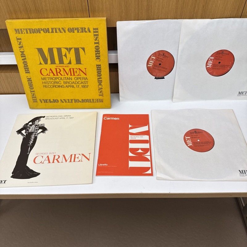 Metropolitan Opera Carmen 1937 - 3LP Box Set