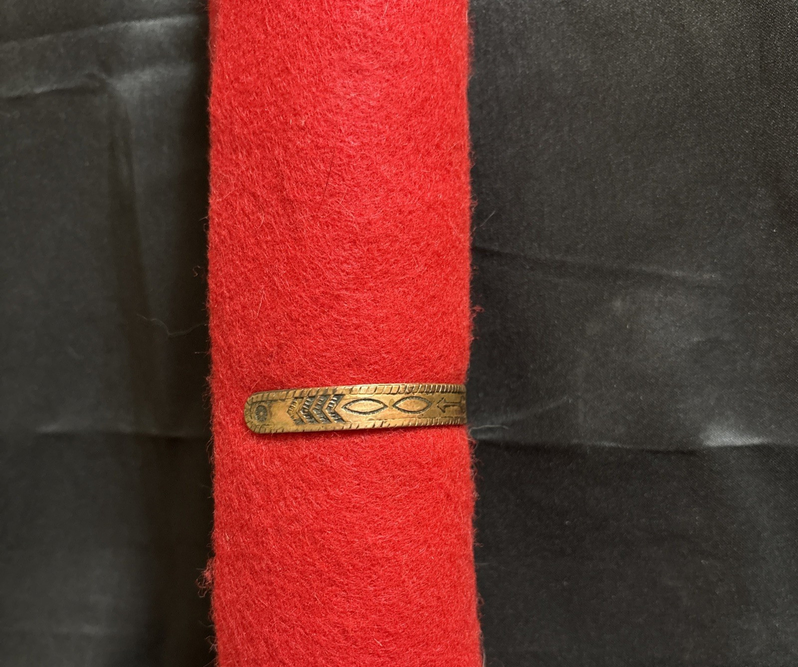 Native American STHWST SOLID COPPER cuff bracelet… - image 7