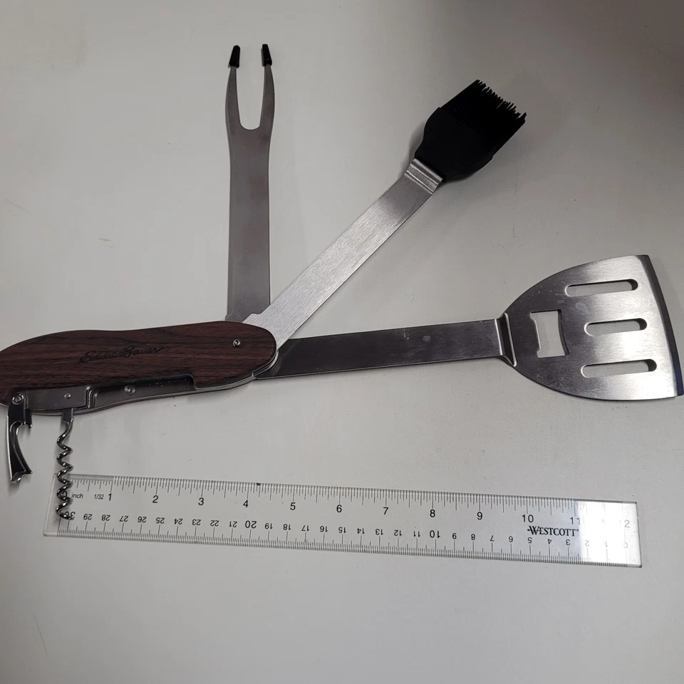 Grilling Barbecue multi tool by Eddie Bauer, never used, 6 tools in 1, very cool - Image 4 of 4