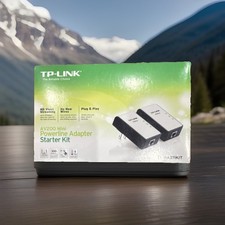 TP-LINK AV200 Mini Powerline Adapter Kit 200Mbps 2 Wired Ethernet TL-PA211KIT