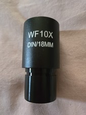 WF10X DIN 18mm Wide Field Microscope Eyepiece