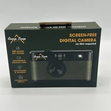 Camp Snap Screen-Free Digital Camera No Film Required - Forest Green NEW!