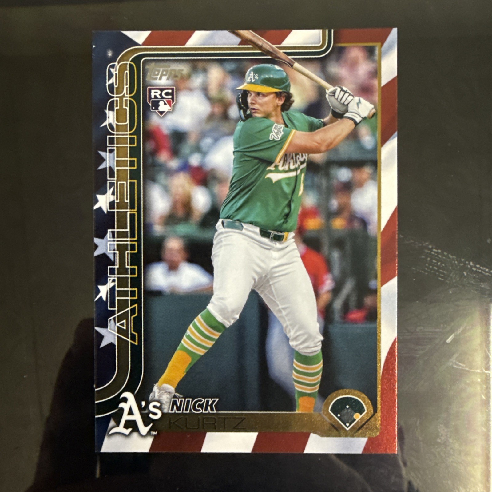 2025 Topps Update Series - Nick Kurtz #US201 Independence Day /76 (RC)