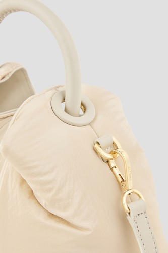 RRP€400 ELLEME Baozi Taffeta Puffer Handbag Detachable Strap Magnetic Snap - Picture 6 of 12