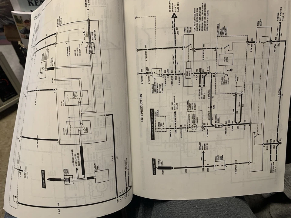 Suplemento de diagnóstico elétrico 1989 Pontiac 6000 Shop - Imagem 2 de 2