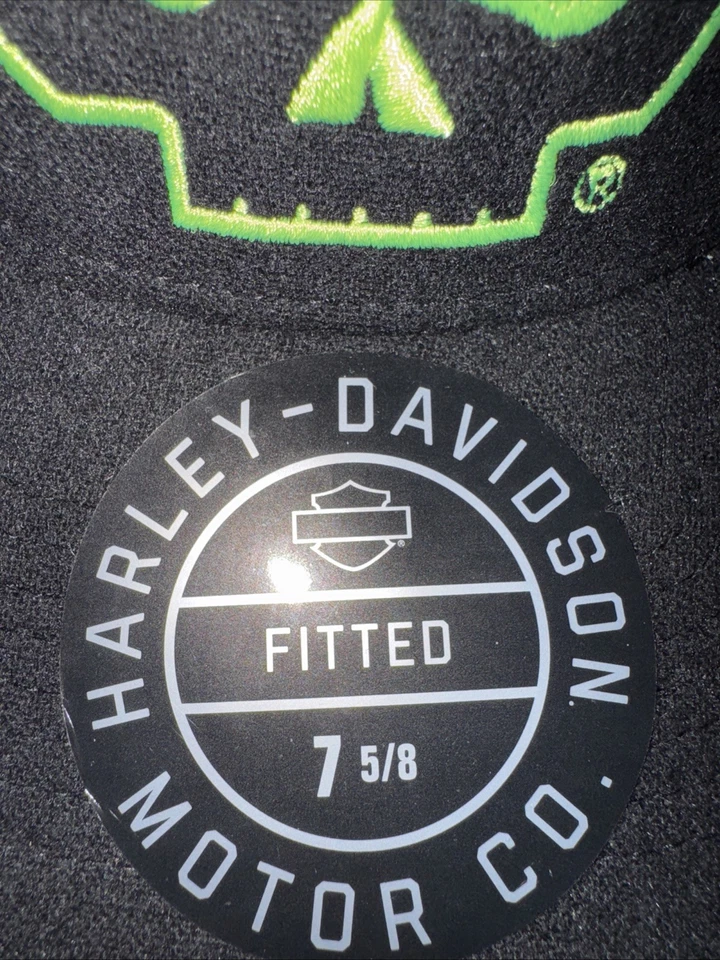 Gorra Harley Davidson Willie G con solapa ajustada con calavera talla 2XL - Black Beauty 97640-24VM Foto 4 de 4