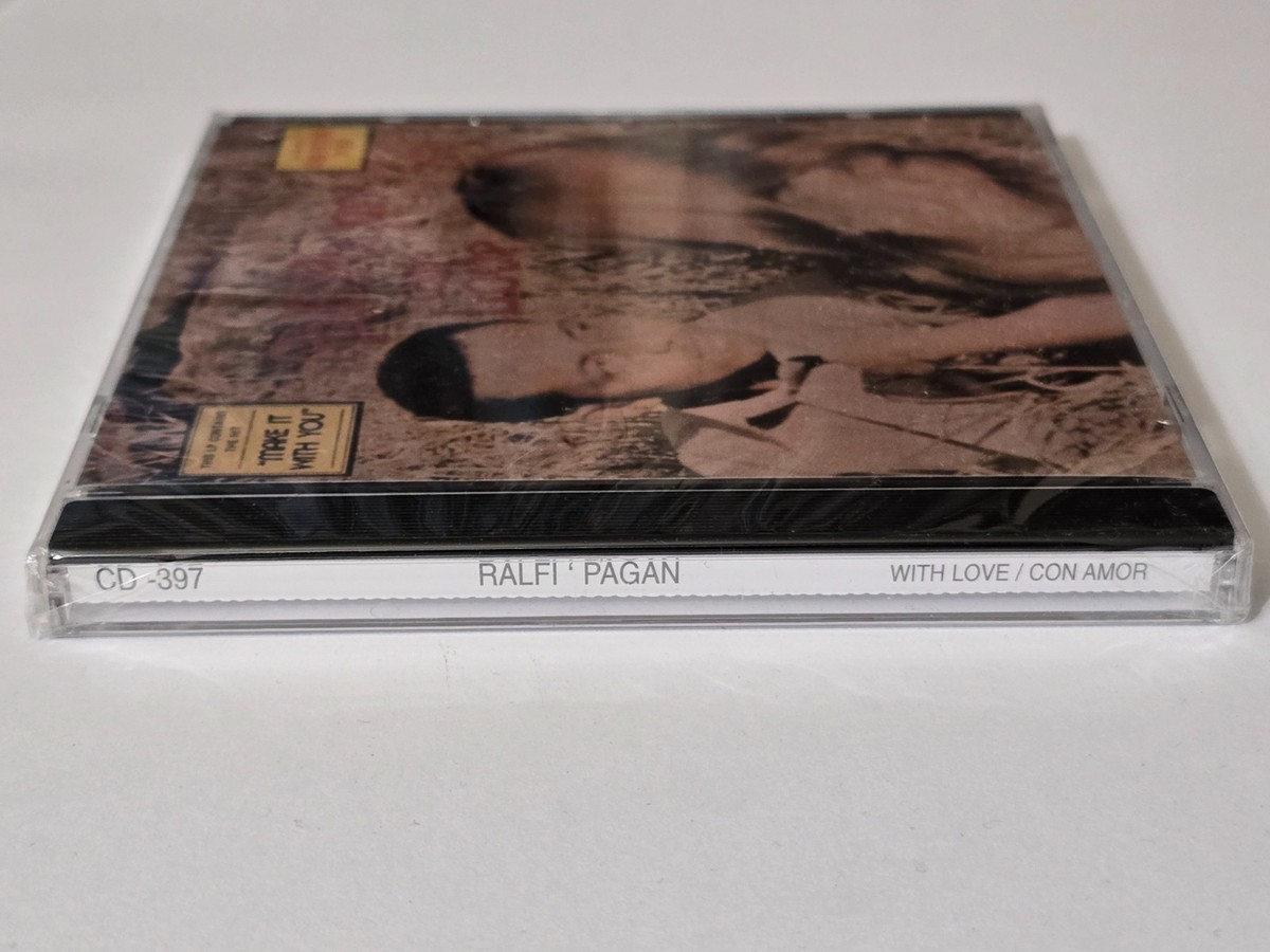 RALFI PAGAN SEALED WITH LOVE CON AMOR CD LATIN FUNK SOUL R&B