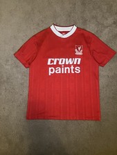 Official Liverpool FC 1987/88 Home Shirt - Barnes 10