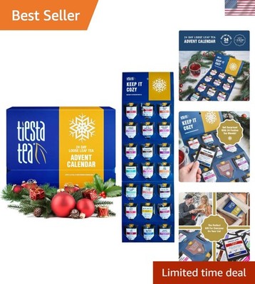 Advent Calendar 2025: 24 Exquisite Loose Leaf Herbal Tea Blends for the Holidays