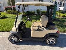 2016 Club Car Cream Precedent 2 Passenger Seat Golf Cart 48 Volt 48v Cabana