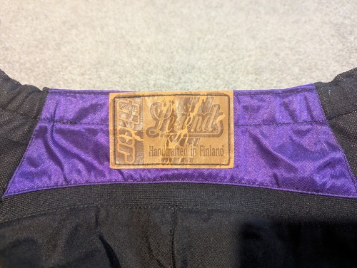 Thor Pants Mens 34 Purple Motocross Legends Racing Made In Finland - Picture 8 of 13
