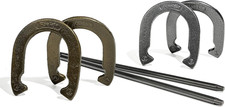 Franklin Sports Metal Horseshoes Set - Fun Outdoor Game for All Ages