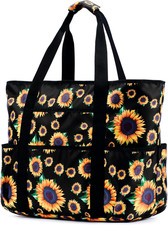 Beach Bags for Women Large Beach Tote Bag with Zipper Pockets Beach Bag Waterpro