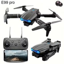 E99 PRO Drone with Flash Professional HD Dual Camera
