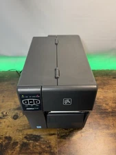 Zebra ZT220 Thermal Transfer Commercial Label Printer USB W/ Power Cord