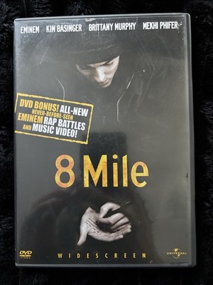 8 Mile DVD Universal Studios   Widescreen Edition   Eminem   Bonus Features