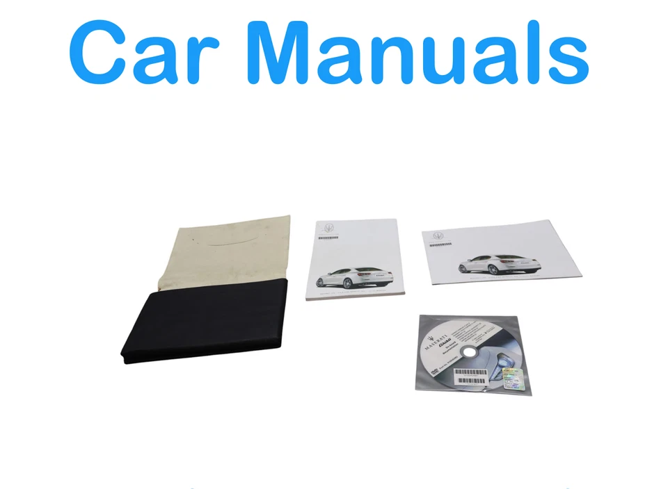 14-17 Maserati Ghibli Propietario Operador Usuario Guía de Reparación Manual Set Fabricante Original Foto 3 de 4