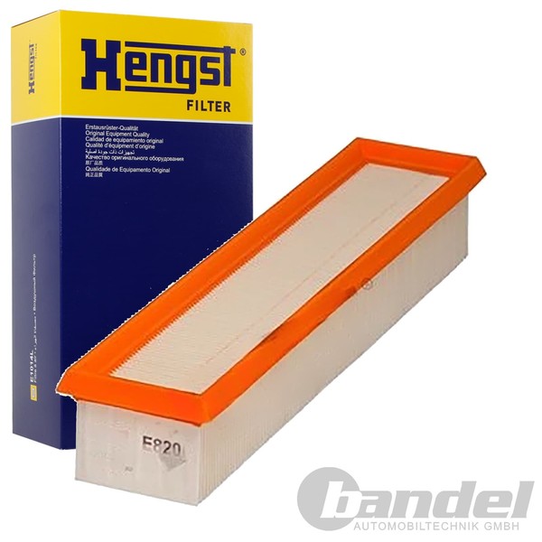 Hengst Filter Luftfilter Passend FüR Dacia Logan Sandero Renault Clio-image