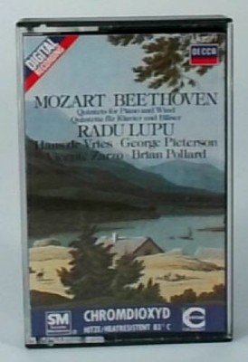 Mozart / Beethoven:  Quintets for Piano & Wind Radu Lupu A.O.